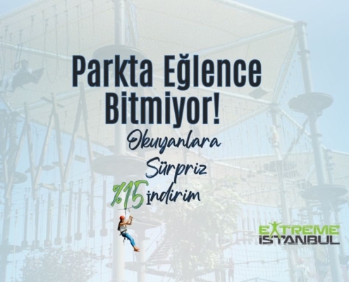 Parkta Eğlence Bitmiyor!